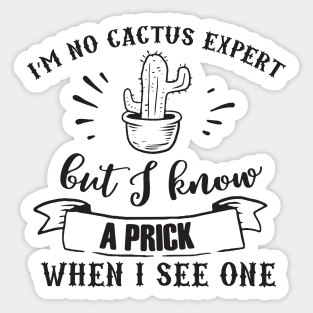 Cactus Gift Sticker